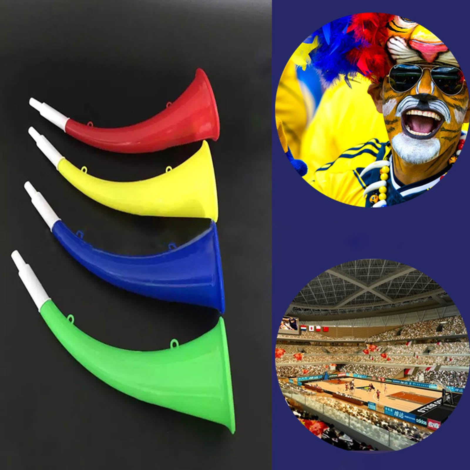 Corno Da Stadio - Tromba Per Tifosi Calcio Con Suono Forte, Ideale Per Eventi Sportivi