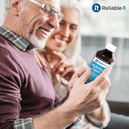 Miniatura 5 de Reliable-1 Laboratories Multi-Vite Multivitamínico líquido para adultos Vitaminas líquidas Suplemento antioxidante para inmunidad, metabolismo y