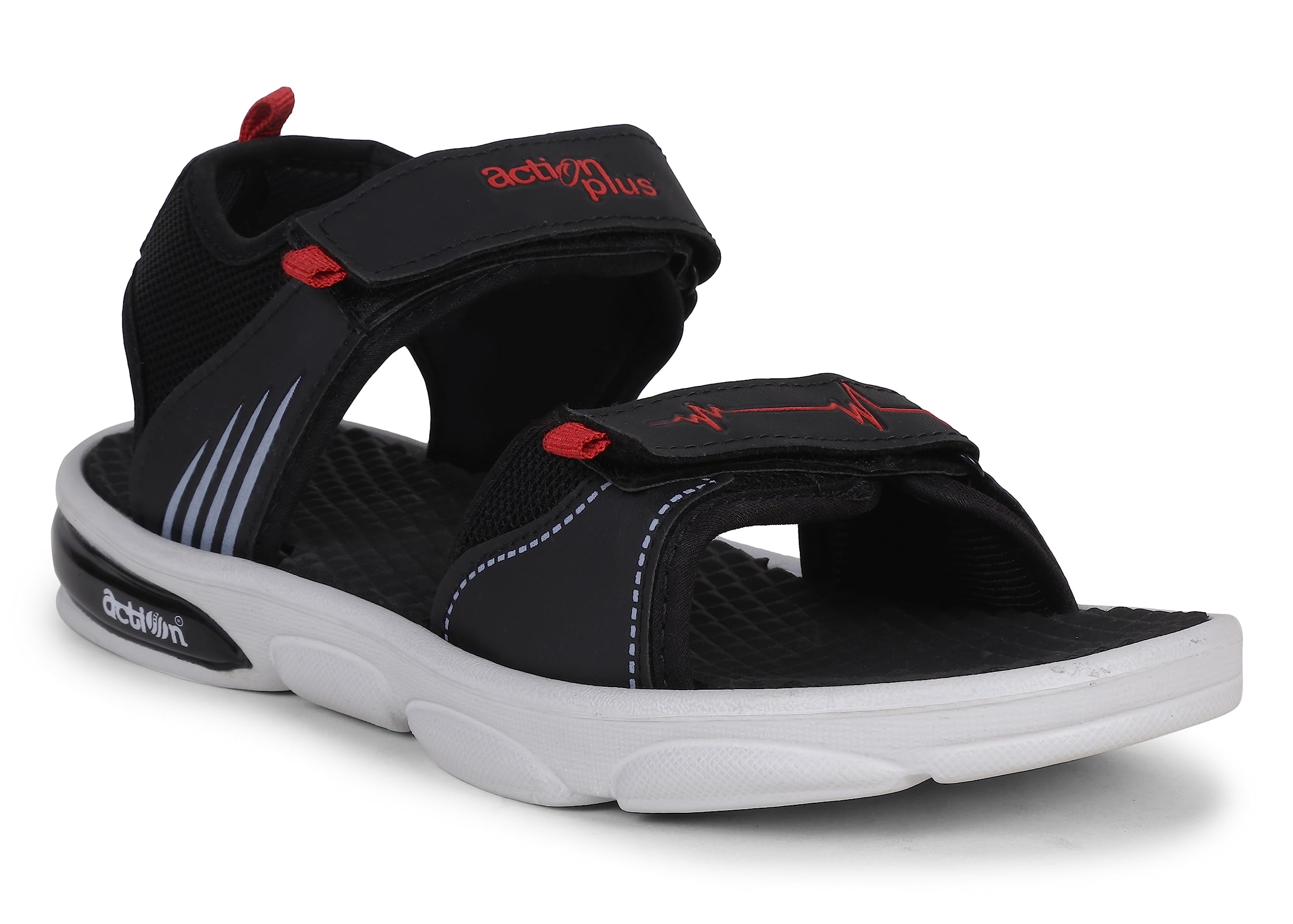 ACTION EVA FLOTTER Men Black Stylish & Lightweight Casual Sandal | Flotter Sandal | Walking Sandal | Fashion Sandal | Formal Sandal | breathable | (EVA_SNT00011BKRD10) | Size-10 (B0C8BFC6Z7) Amazon Price History, Amazon Price Tracker