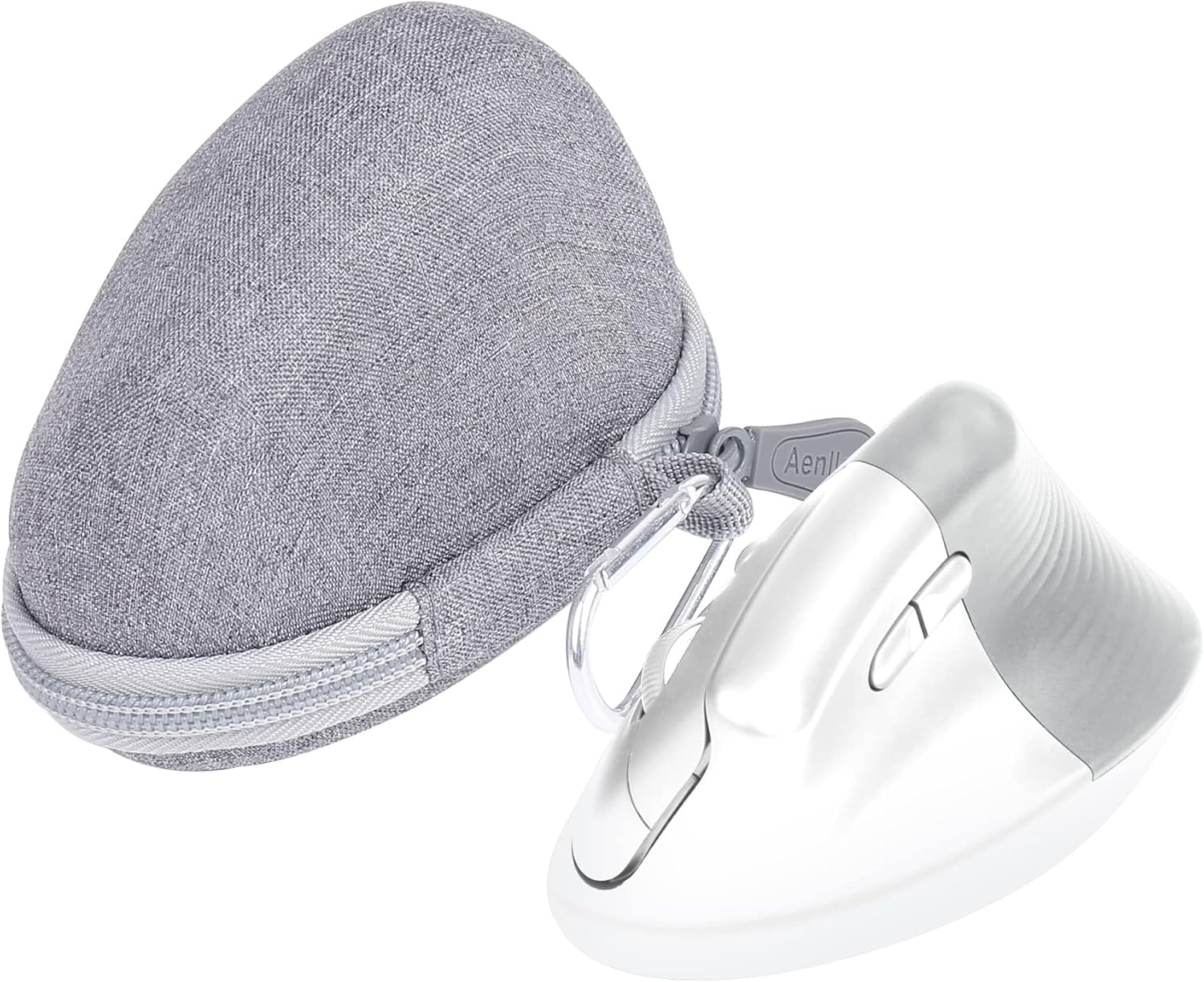 Aenllosi Hard Carrying Case Replacement for Logitech Lift Vertical Ergonomic Mouse (Grey) - Image 5