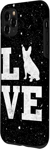 Miniatura 2 de iPhone 11 Pro Max I Love French Bulldog  Frenchie Dog Lover Owner estuche de regalo