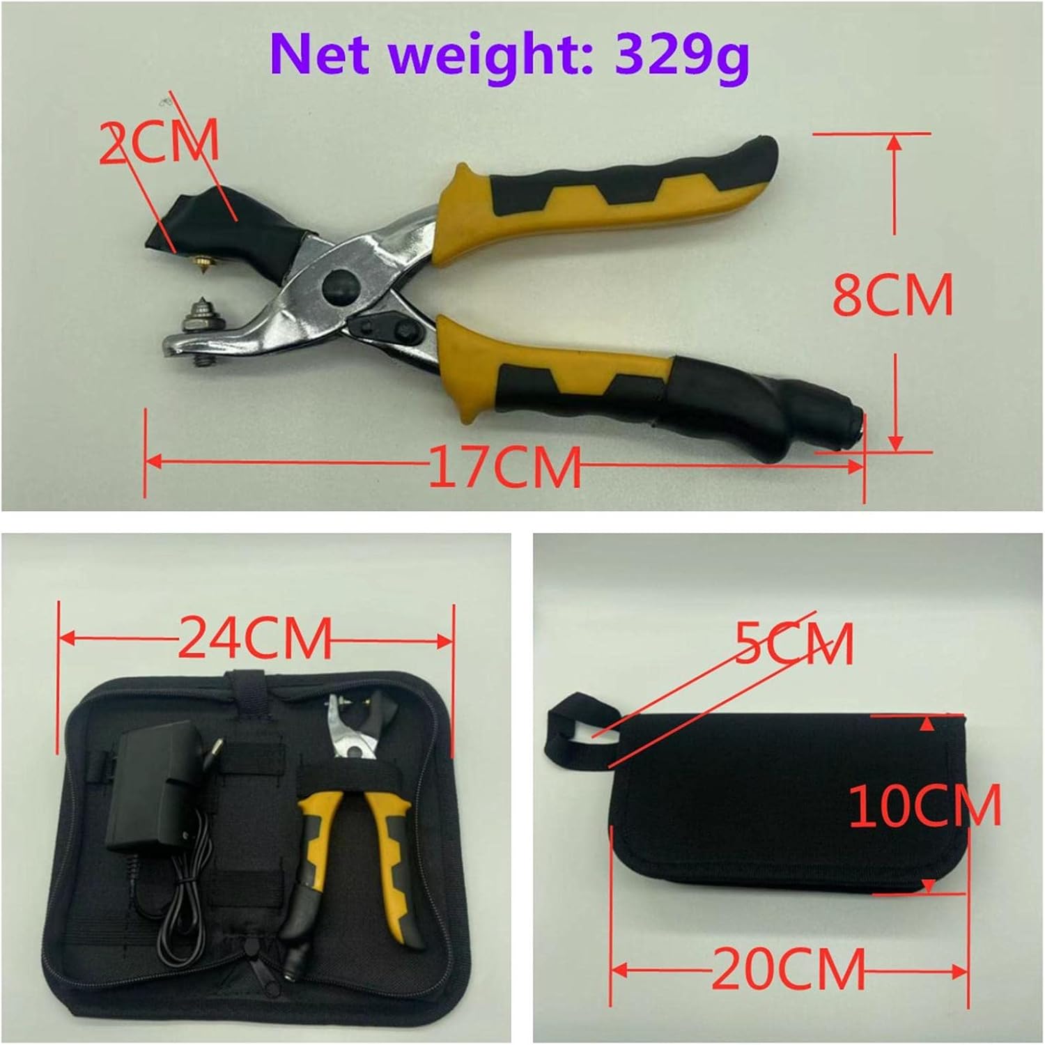 SM SunniMix Metal Badminton Racket Pliers Clamp, Stringing Machine Tool, Racquet Racket Grommet Tool Outdoor Racket Threading Pincer Forceps Replacement