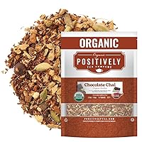 Vista 342 de Positively Tea LLC. Té orgánico de arándano, té verde, rooibos, de hojas sueltas (1 LB)
