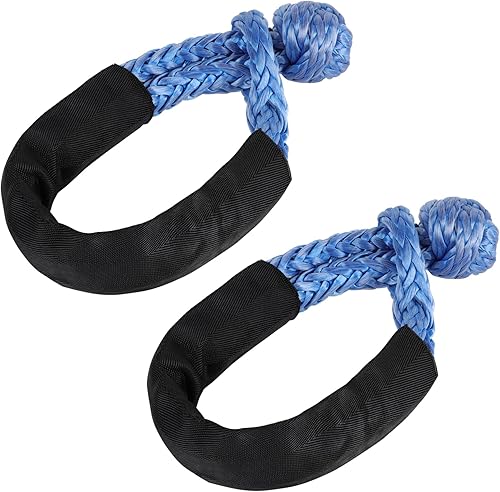 Konelia Grillete suave de 12 x 22 pulgadas, 38000 libras, cuerda sintética suave de grillete con funda extra y guantes para SUV, ATV, camión,