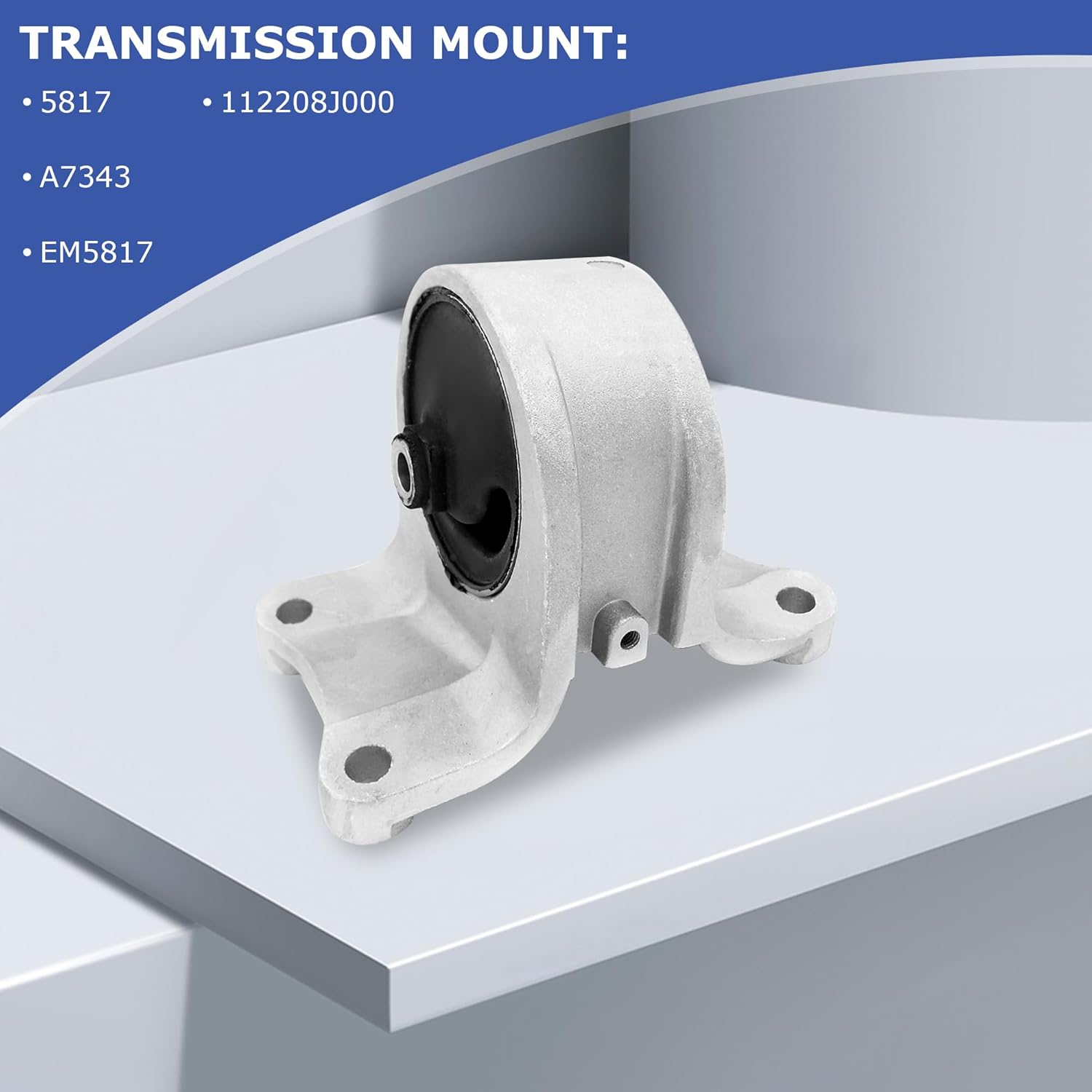 4PCS Motor Mount Set, Engine Mounts Engine Motor Mount & Trans Mount for 2002 2003 2004 2005 2006 Nissan Altima Auto Trans L4 2.5L Sedan A7343 A7340 A7342 A7341