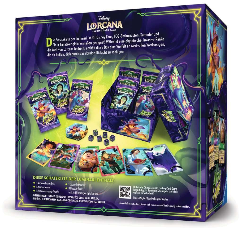 Disney Lorcana TCG: Angriff der Ranke! - Schatzkiste der Luminari (Deutsch)