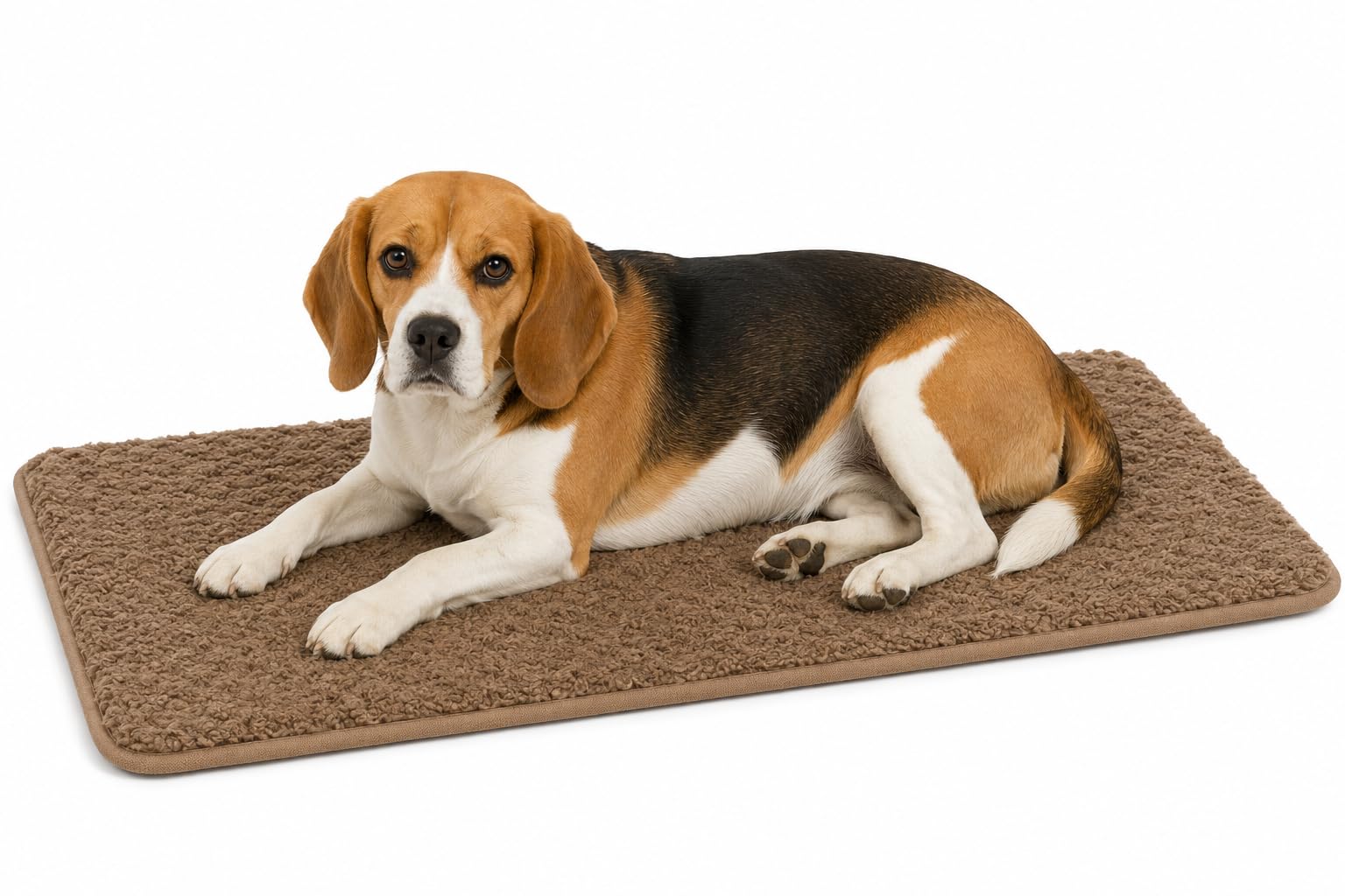 Panier chien Flamingo Webbi, couchage haut de gamme à mémoire de forme 85,5 cm
