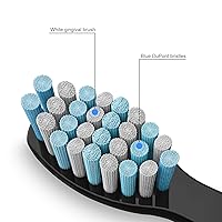 Vista 5 de Paquete de 5 cabezales de repuesto para cepillos de dientes eléctricos compatibles con Fairywill, cabezales de cepillo de dientes compatibles