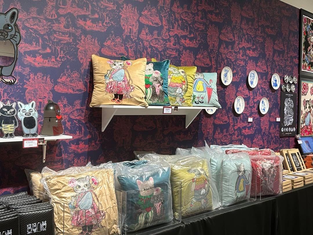 奇幻動物森林 樋口裕子展 台湾限定クッション 台湾限定 ヒグチユウコ