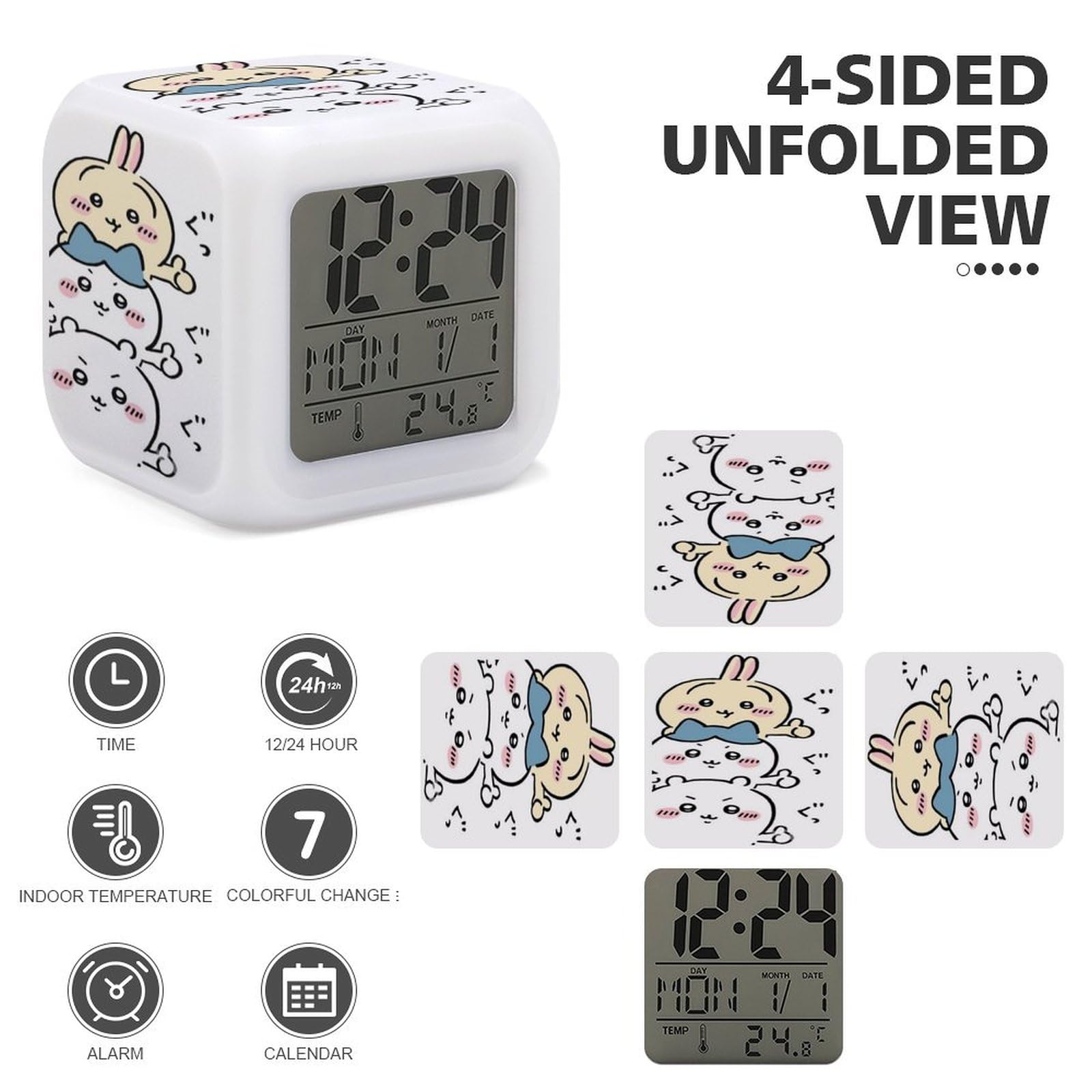 Amazon.co.jp: 目覚まし時計 時間どおりに起こす プレゼント 時間を