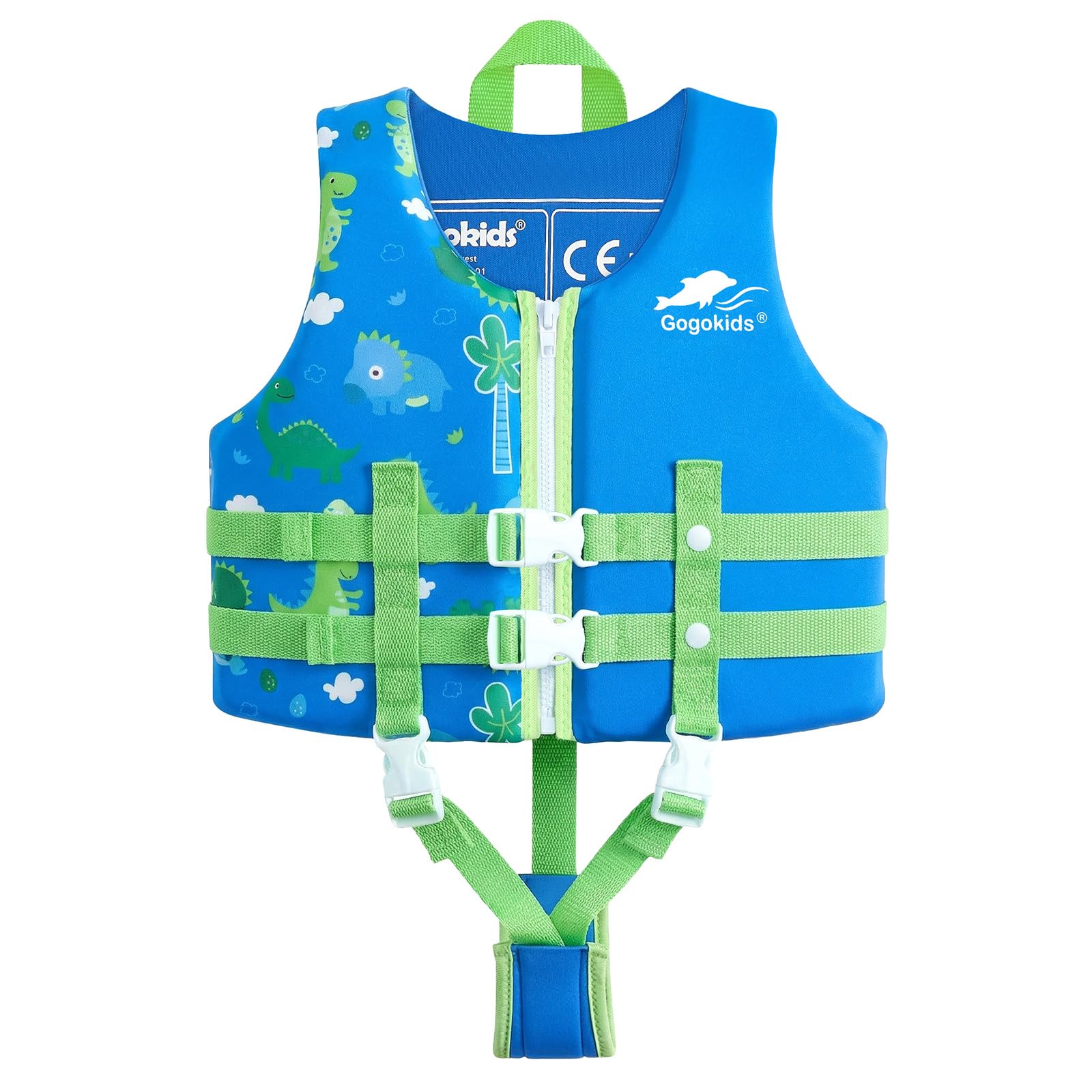 Gogokids Chaleco Flotador para Niños Bebe Chaleco de Natación de Neopreno - Chaleco para Nadar Chaleco Piscina Chaleco Kayak Traje de Baño para 11-35 kg 1-9 años Niños Niñas