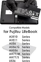 Acumulator de schimb BLESYS pentru Fujitsu LifeBook A3510 A3511 A556 AH556 AH77M AH77S U536 U727 TH700 FPCBP424 FPB0307S FMVA77MB FMVWMA2B77 3