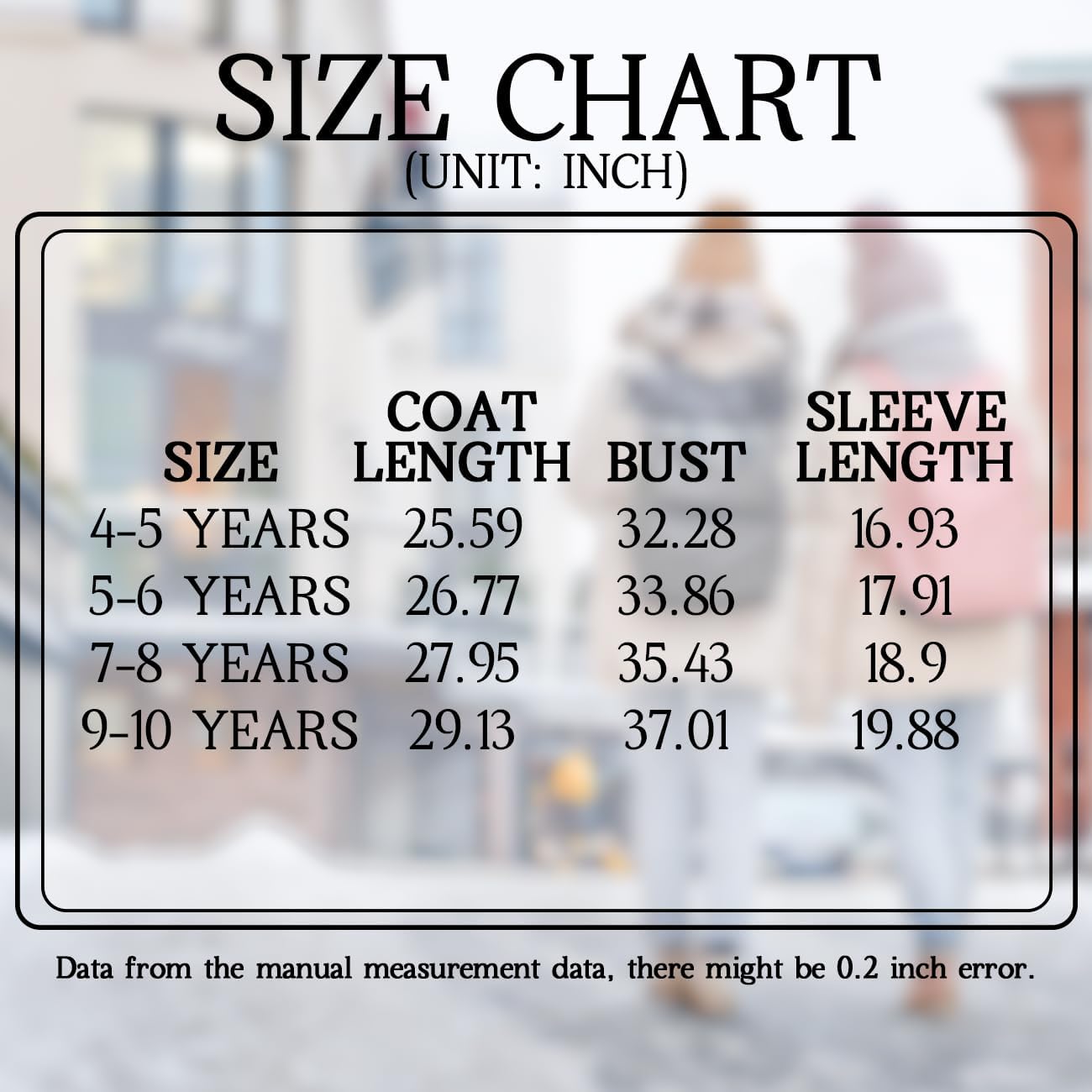 Girls Winter Coats Kids Puffer Jackets Fleece Lined Warm Snow Clothes With Hood - Image 7