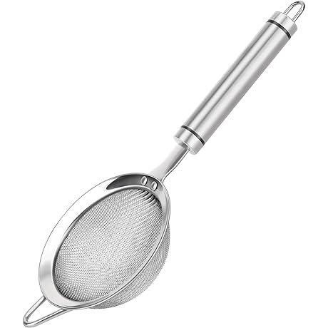 304 Stainless Steel Fine Mesh Strainers: The Ultimate Kitchen Tool for Delicate Poached Eggs