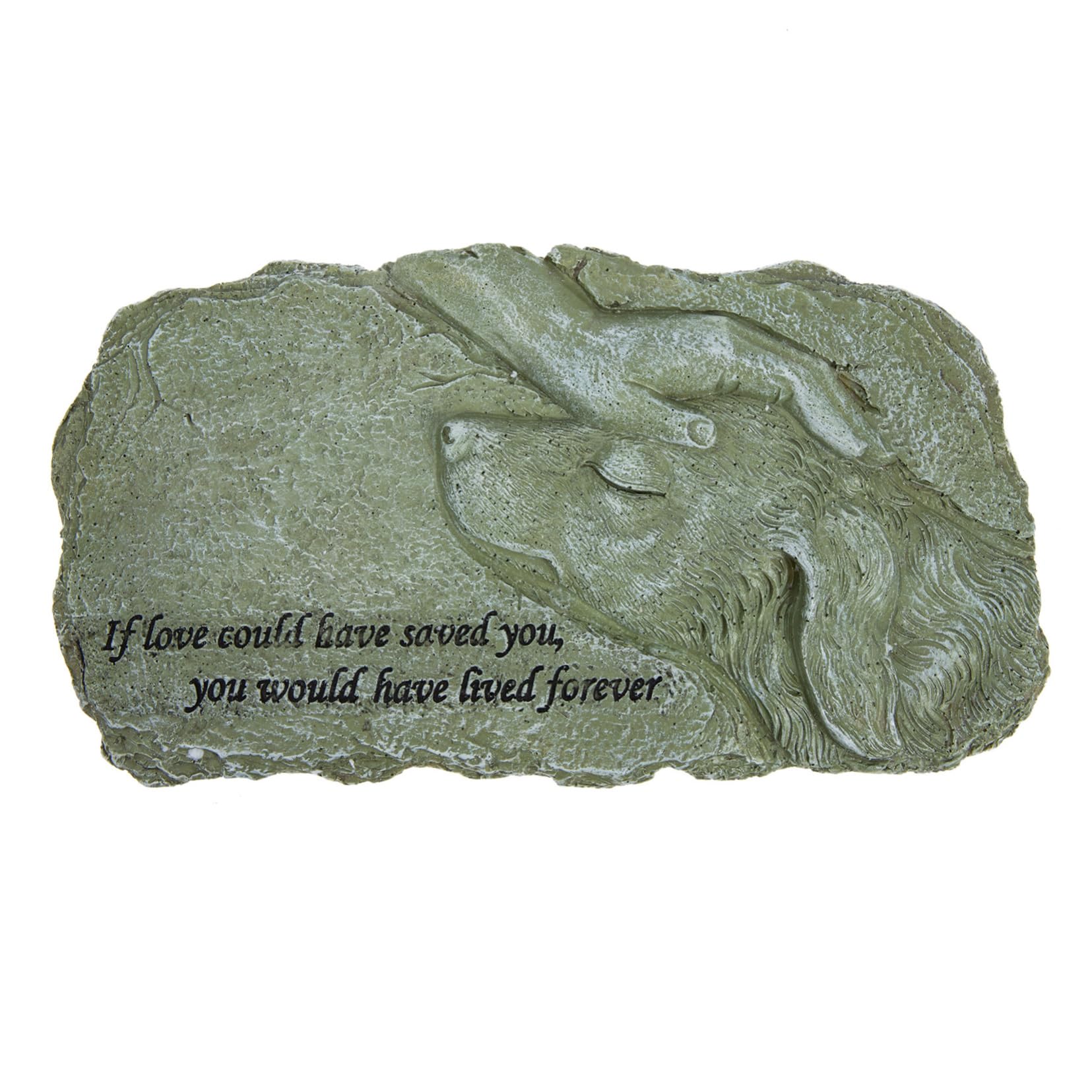 Statue commémorative pour animaux en résine et ornement de jardin