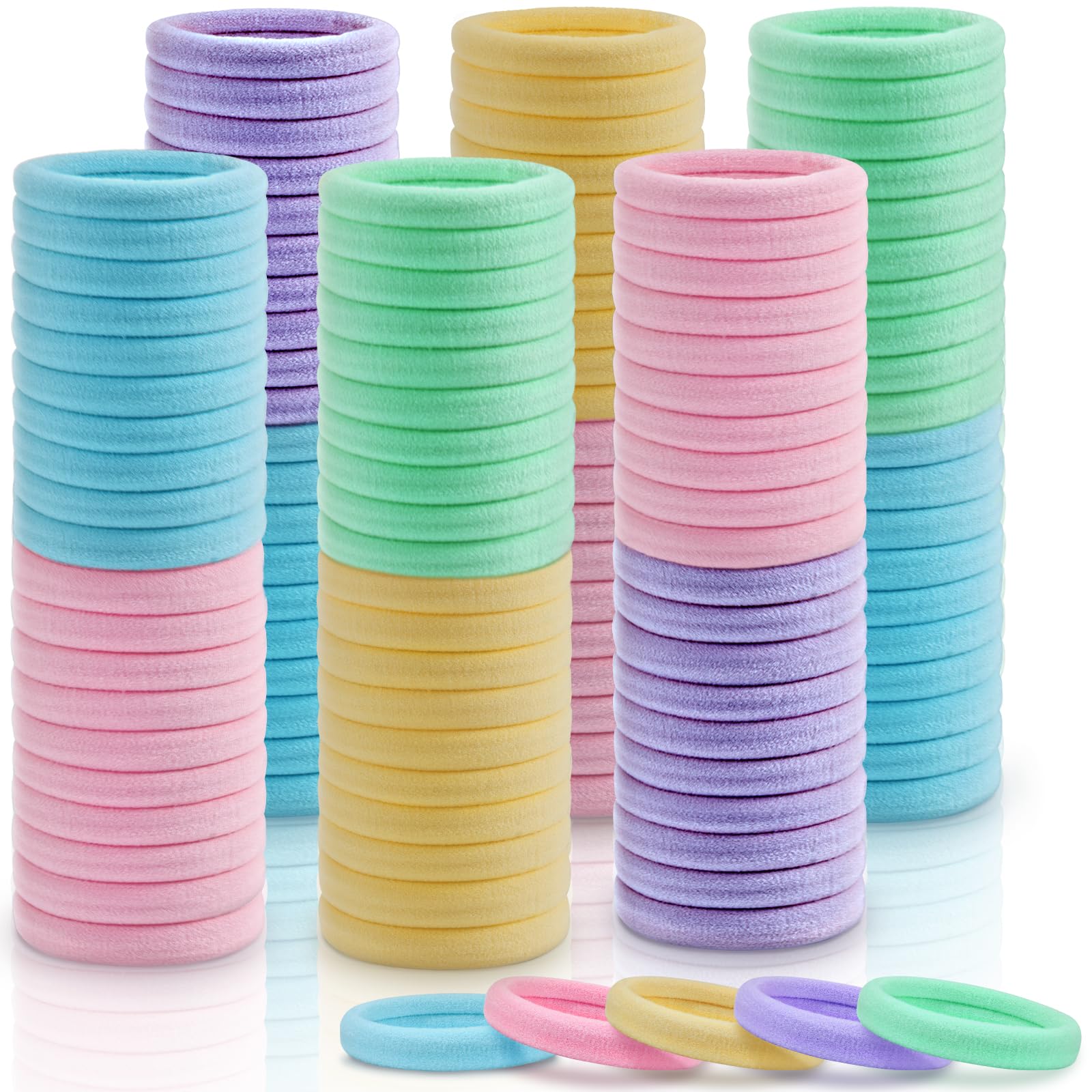 IKOCO 150PCS Colorful Hair Ties - hair accessories | Mubboo