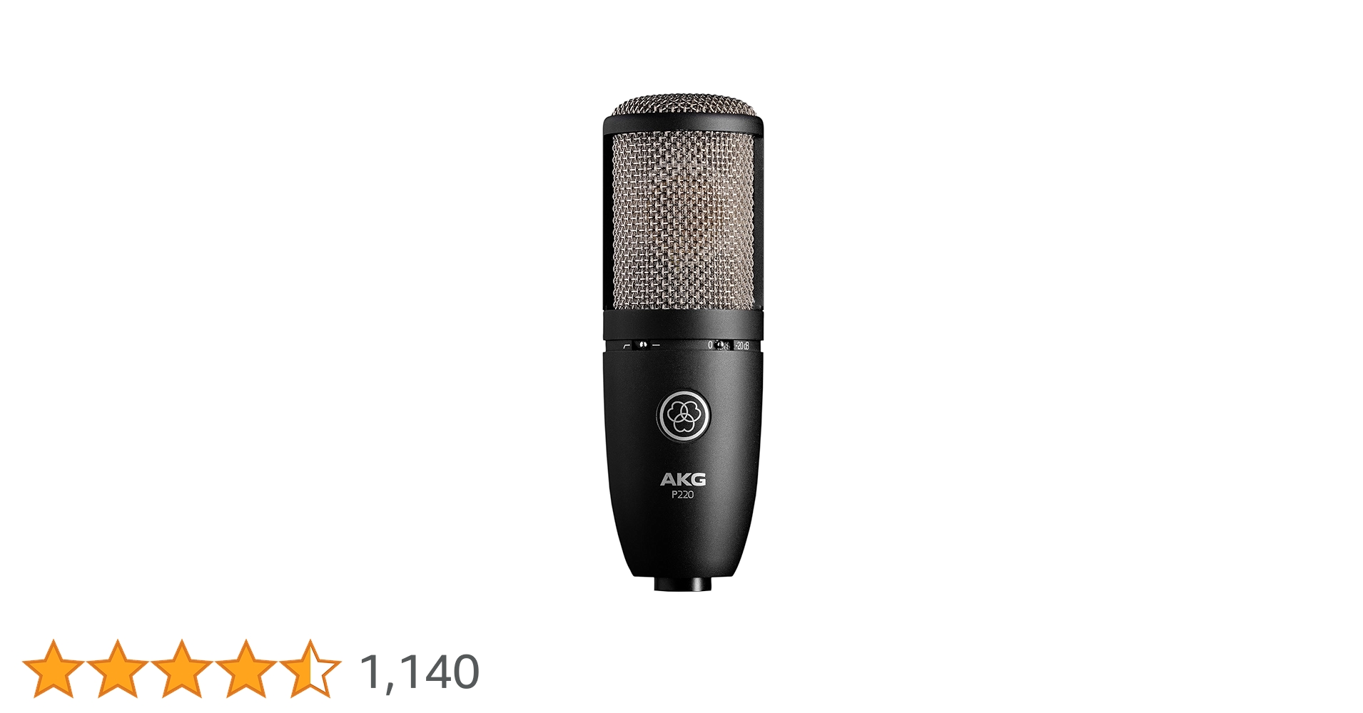 AKG ( アーカーゲー ) P220 コンデンサーマイク ケーブル付き AKG ( アーカーゲー ) P220 コンデンサーマイク 送料無料