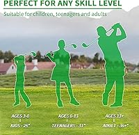 Vista 3 de Golf Club with Oversize Head, Right-Handed Plastic Chipping Clubs for Outdoor Backyard Game Training Practice, Golf Accessories Gifts for Men