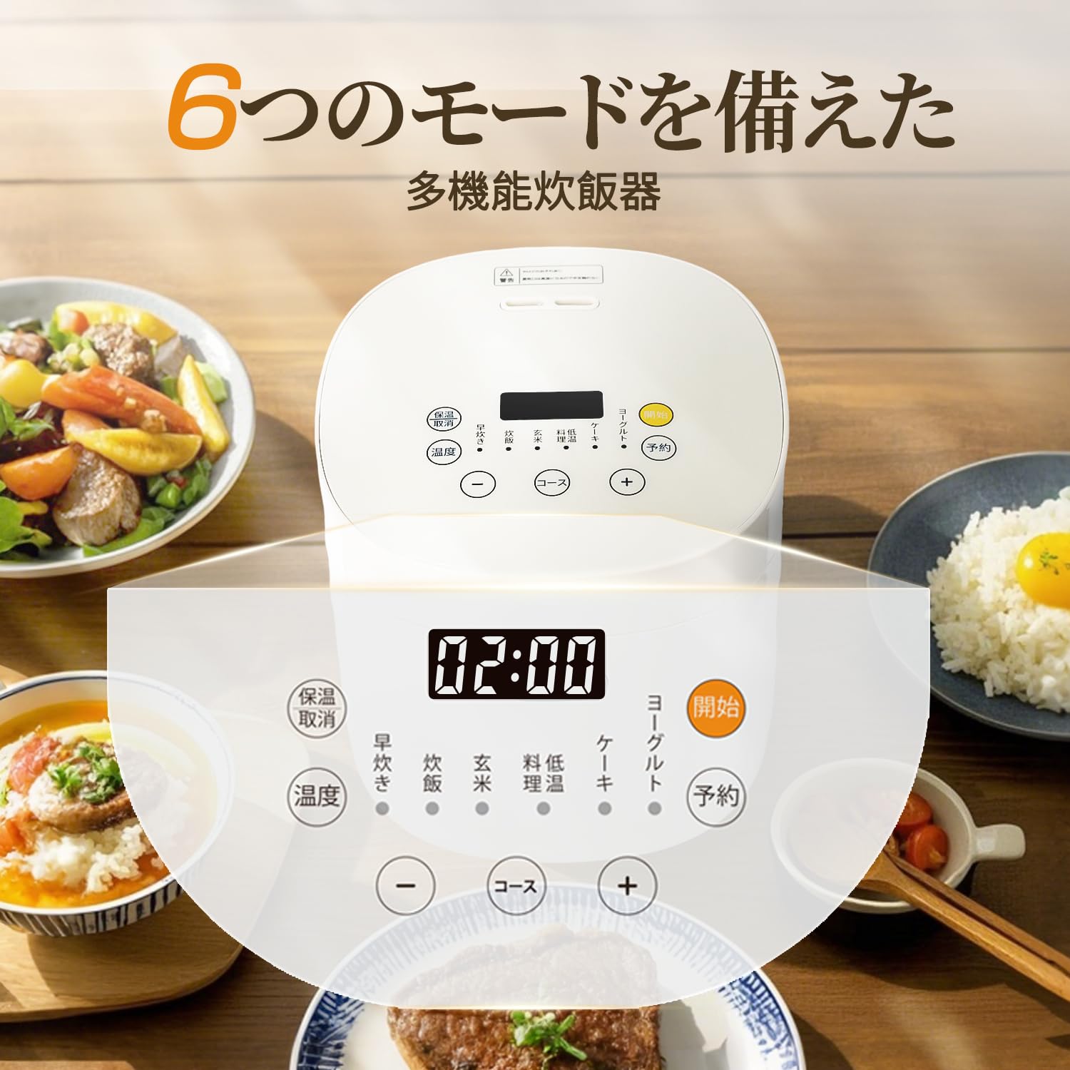 KEECOON 炊飯器 3合 一人暮らし 低温調理機能付き 温度調節可能 新生活 Amazon | KEECOON 炊飯器 3合 一人暮らし 3合炊き 炊飯器 ミニ 低温