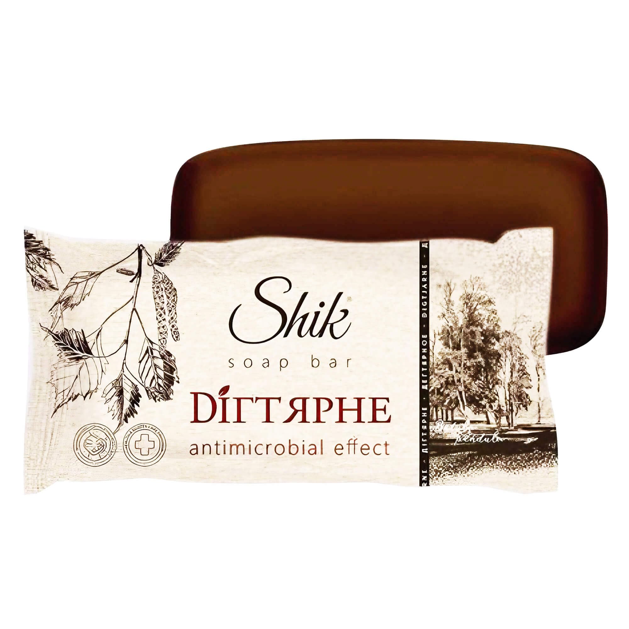 Shik Birch Tar Soap Pack of 3 x 140 g