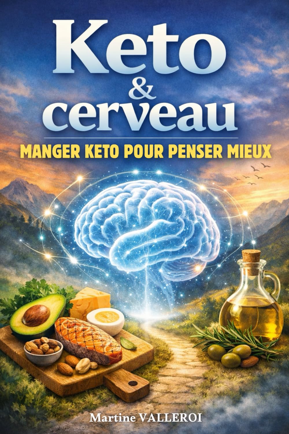 Keto et cerveau: Manger keto pour penser mieux. Clarté mentale, concentration, énergie. Livre régime keto
