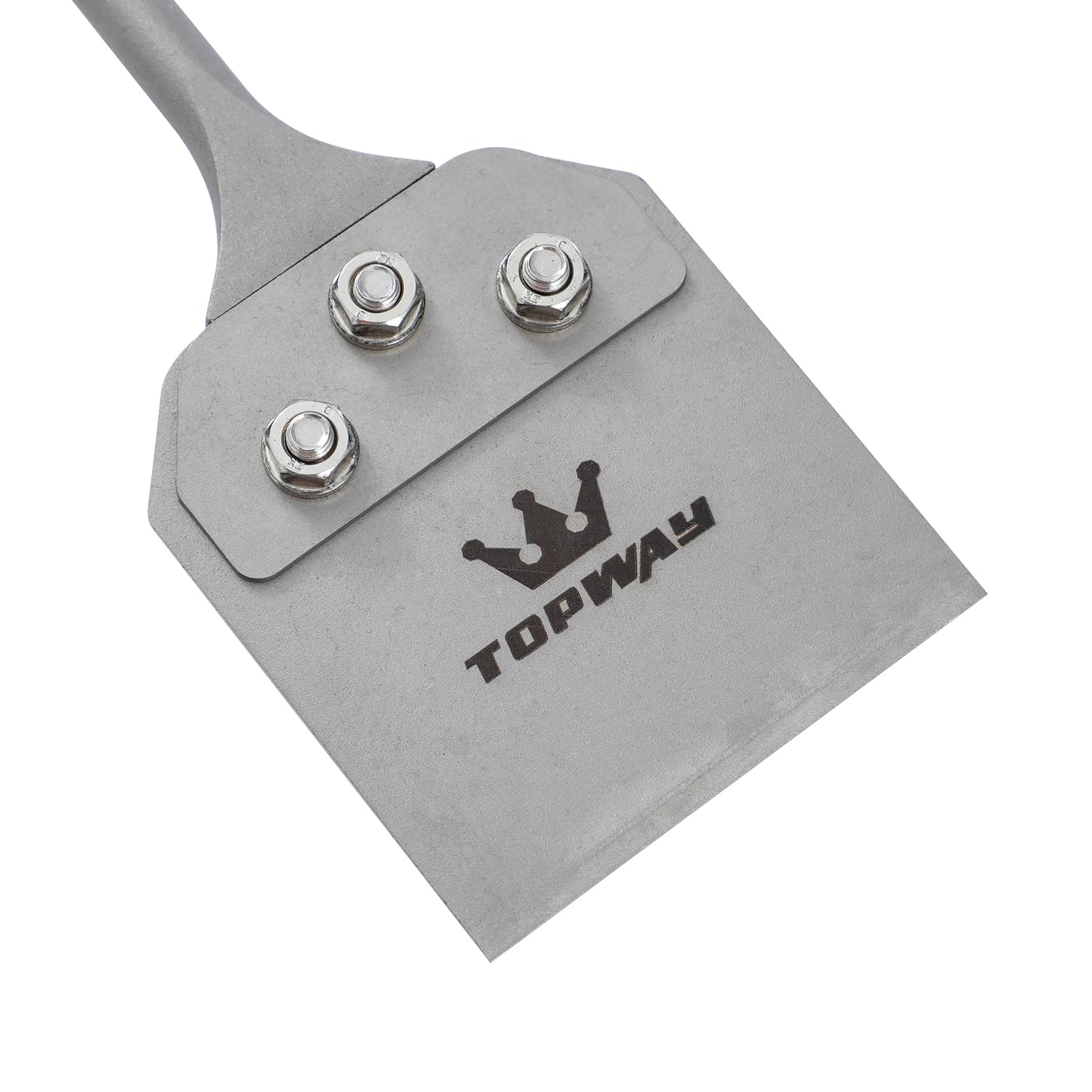 TOPWAY SDS Plus Scalpello per Piastrelle 4 Pollici (250mm x 100mm) Raschietto per Pavimenti, Scalpello a Spatola per Rimozione di Piastrelle, Tappeti, Linoleum 121115