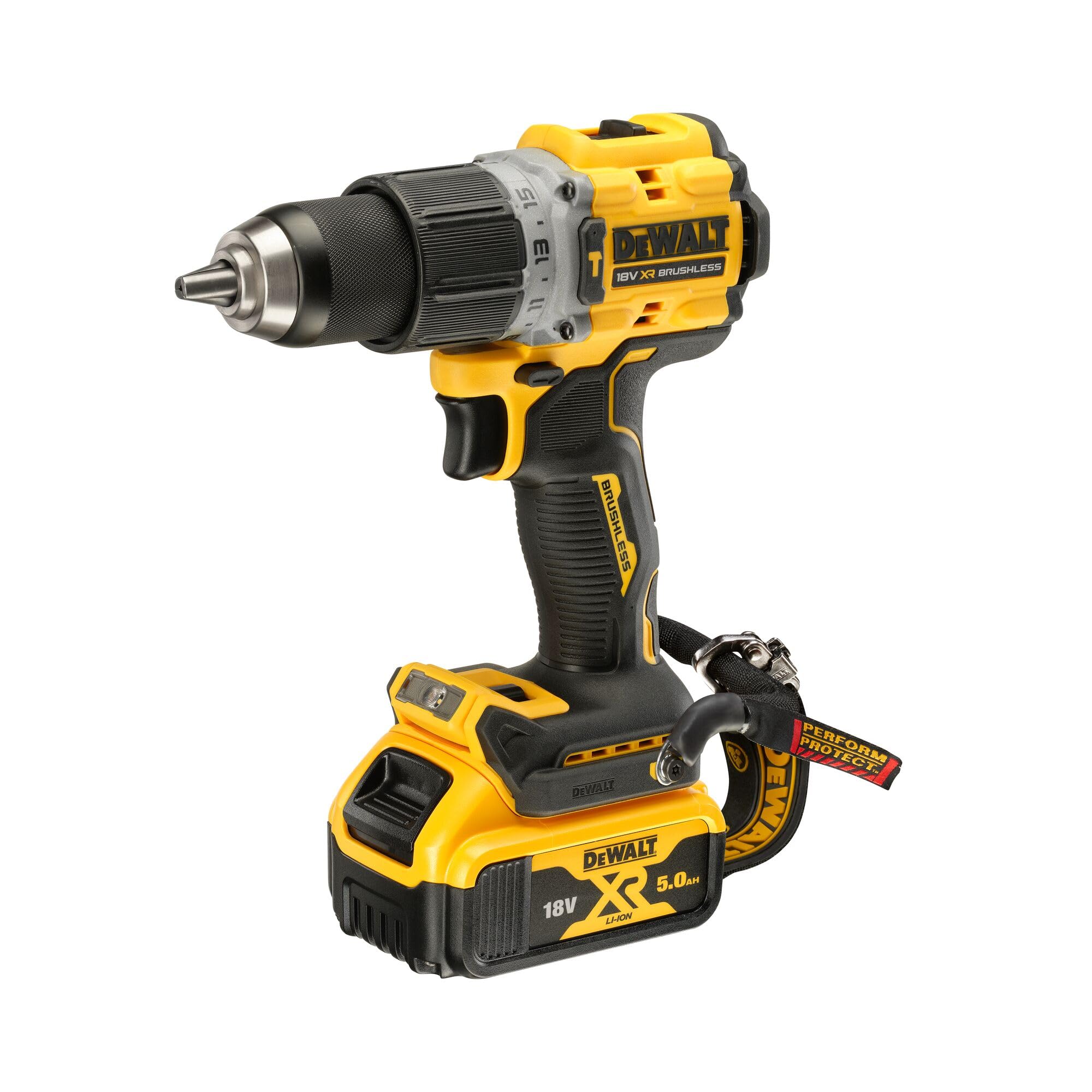 DeWALT DCD805P - Taladro de batería de ion de litio (18 V, sin escobillas, 5