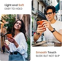 Vista 66 de FireNova Designed for iPhone 13 Pro Max Case, Silicone [Camera Protection] Phone Case with [2 Screen Protectors], Soft Anti-Scratch Microfiber Deep