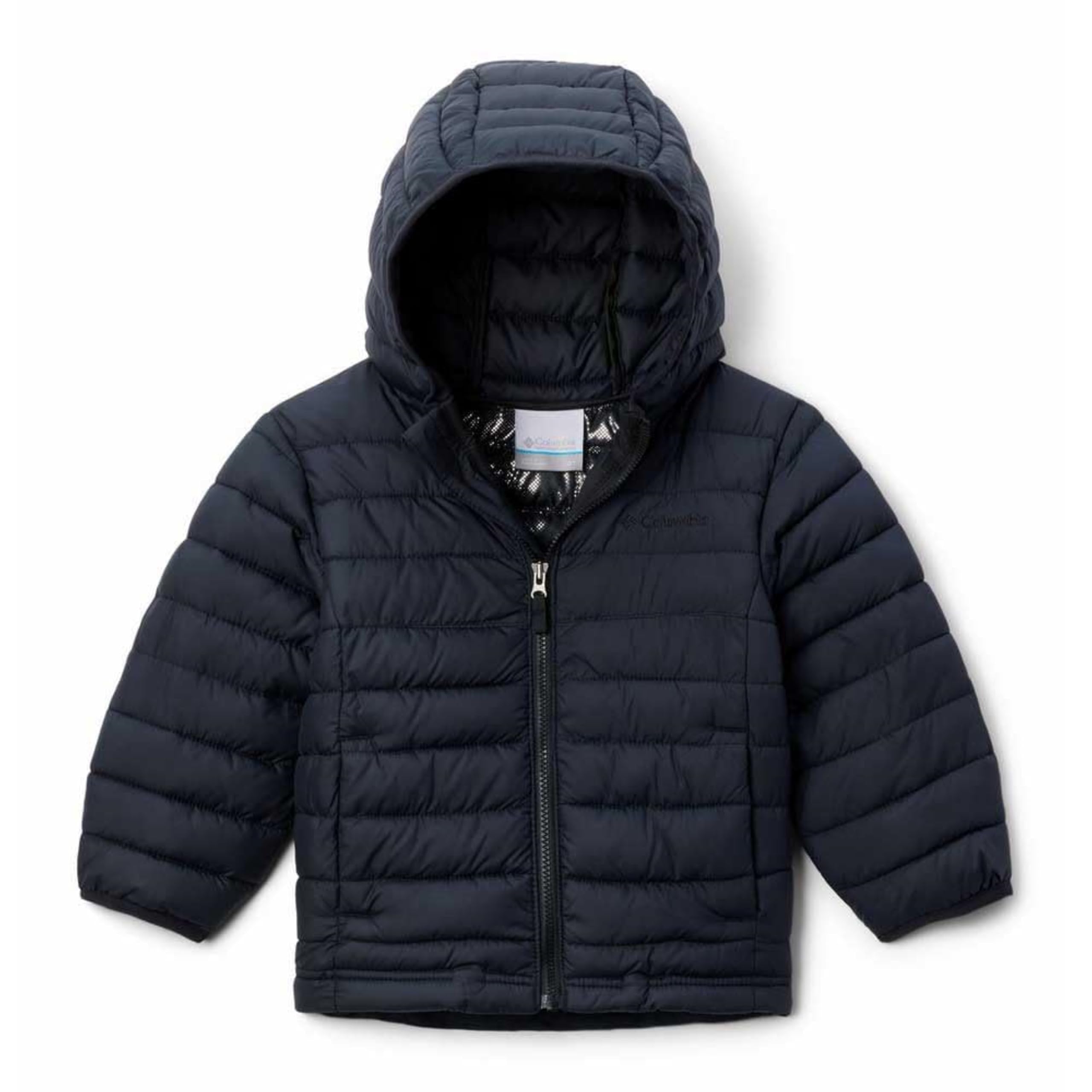 Columbia Hooded Padded Jacket Black Size 10