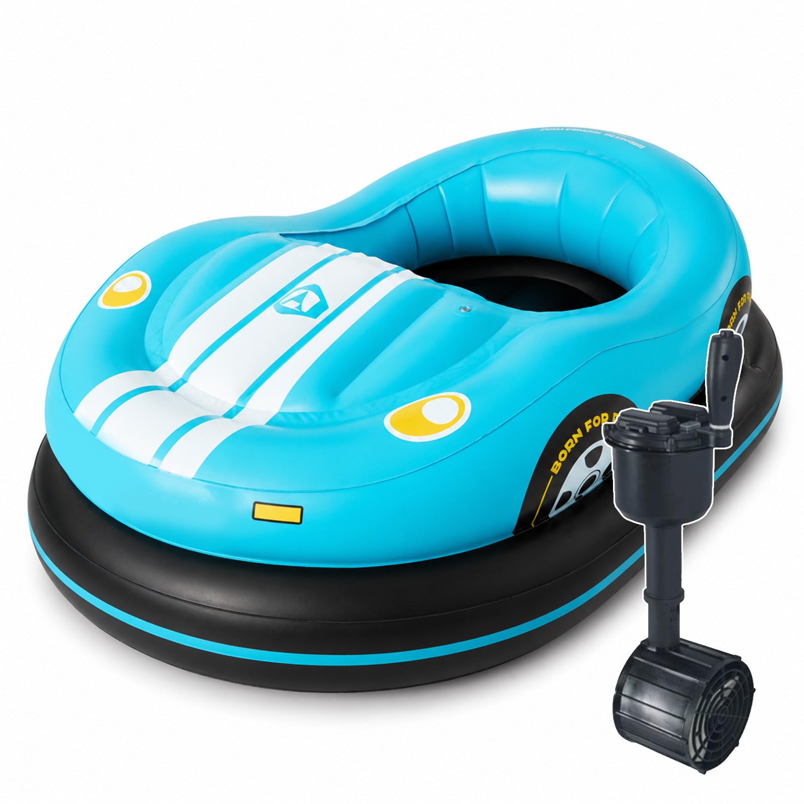 Bateau tamponneur électrique gonflable idéal pour vos fêtes de piscine