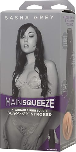Miniatura 12 de Doc Johnson Main Squeeze - Sasha Grey - Placa de apriete para presión precisa - Tapa de extremo giratorio para controlar la succión - Discreto