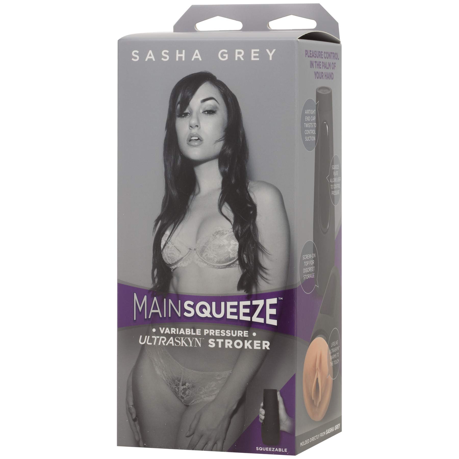 Doc Johnson Masturbateur Main Squeeze Vagin Sasha Grey