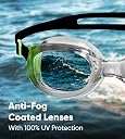 Speedo Unisex Adult Futura Classic Tint-Lens Swim Goggles (Red/Smoke) gallery image