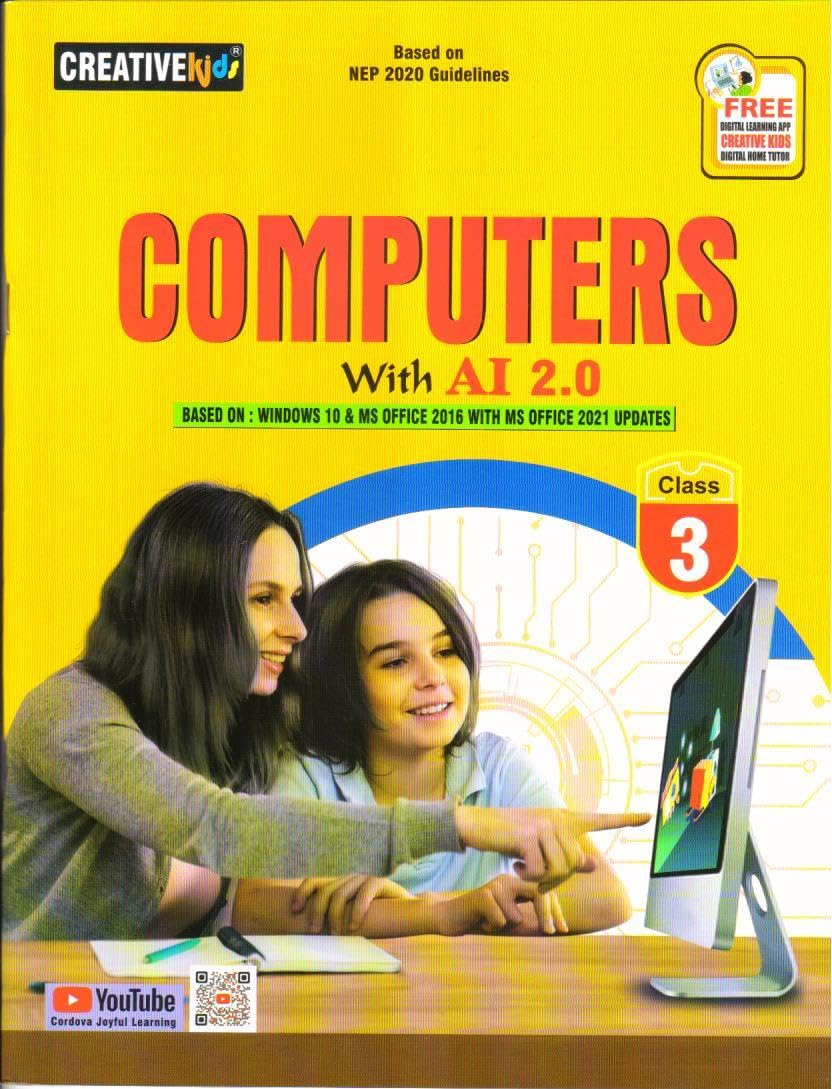 CREATIVE KIDS EDU SOLUTIONS PVT LTD Computers with AI 2.0 Class 3