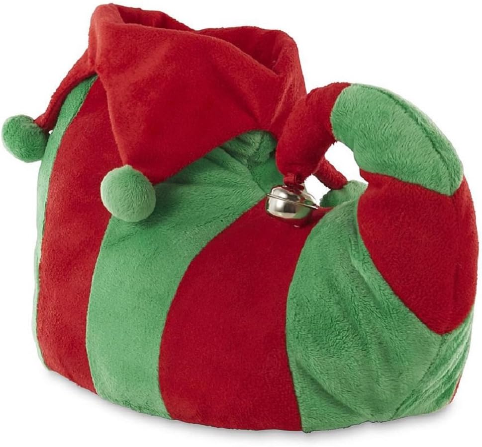Joe Boxer Women's Elf Christmas Slippers