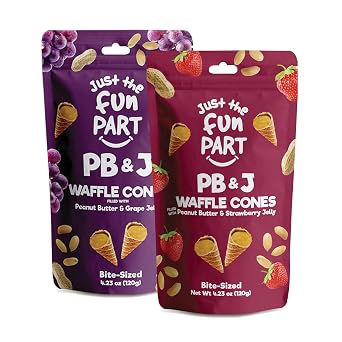 Just The Fun Part Bundle, PB&J Strawberry & Grape Cones