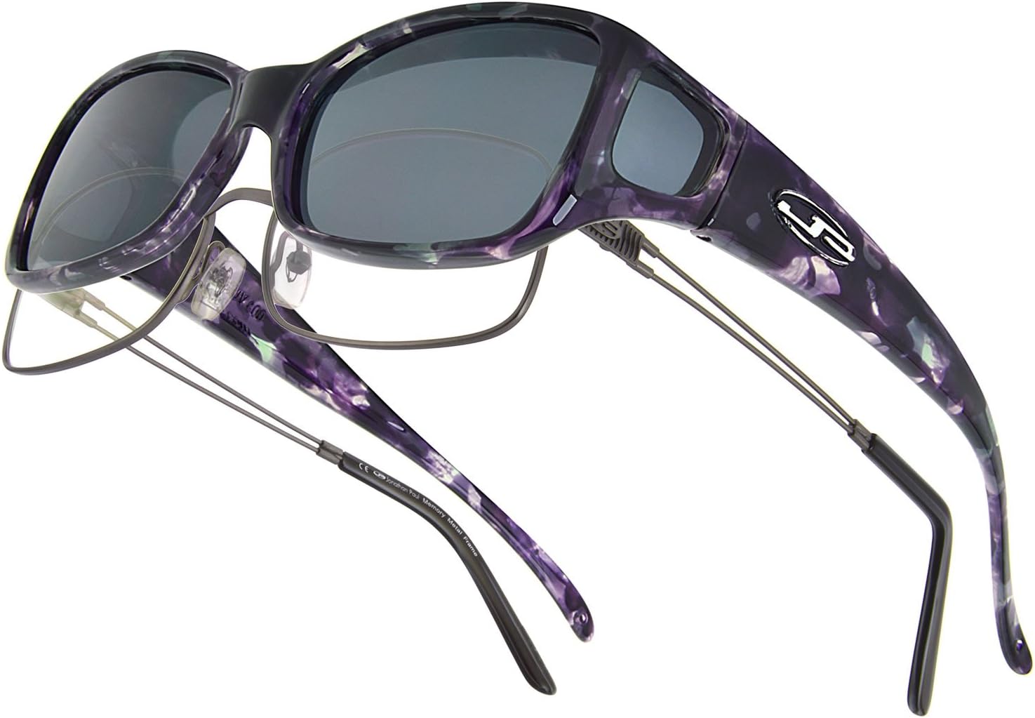 Dahlia JP Fitovers - Mother Pearl - Grey Lens (DL002)