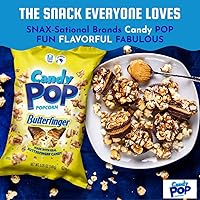 Vista 8 de Candy Pop Butterfinger Palomitas de maíz recubiertas de caramelo (bolsas de 5.25 onzas, 1 paquete)