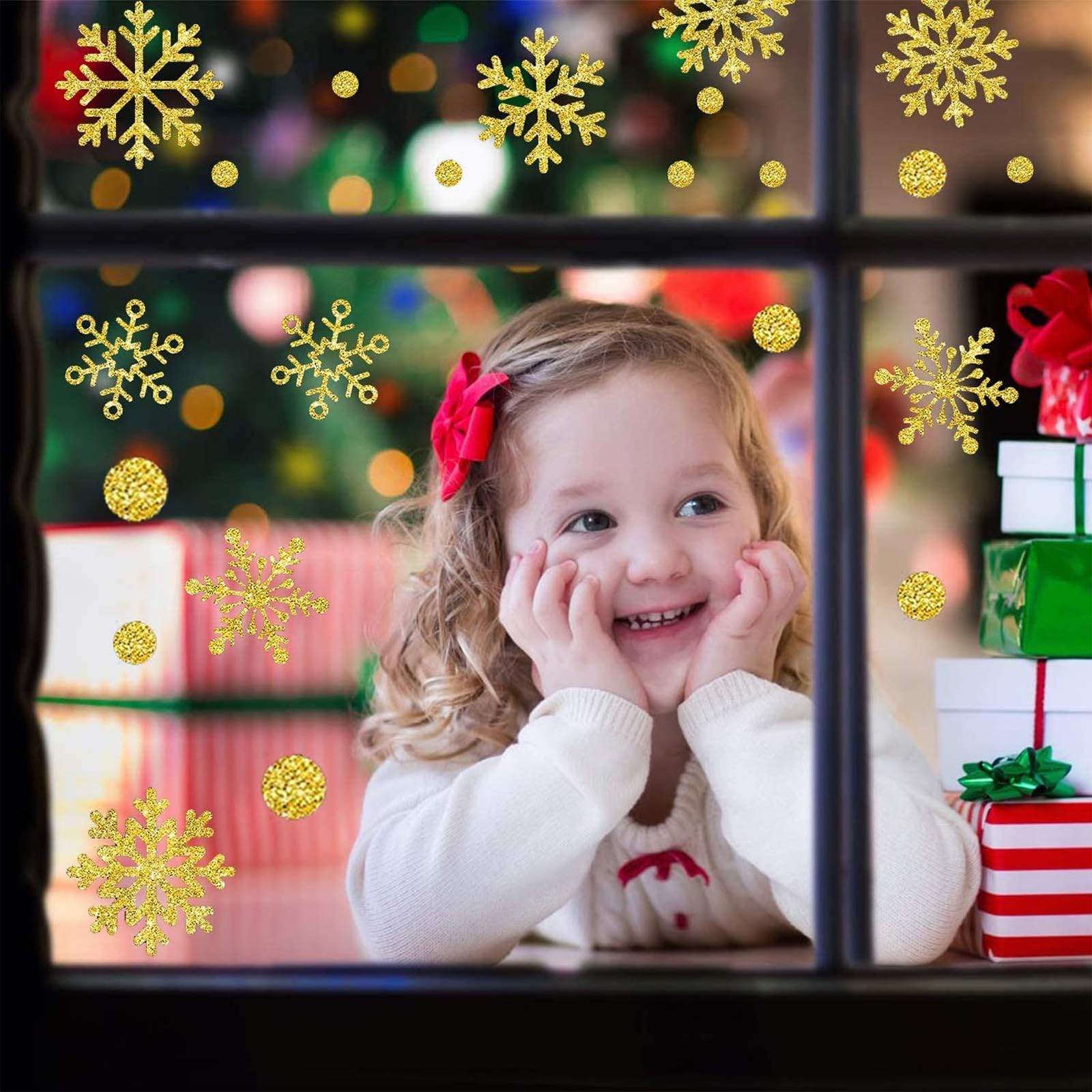 Amazon | 【Charming Club】ウォールステッカー クリスマス 飾り 静電