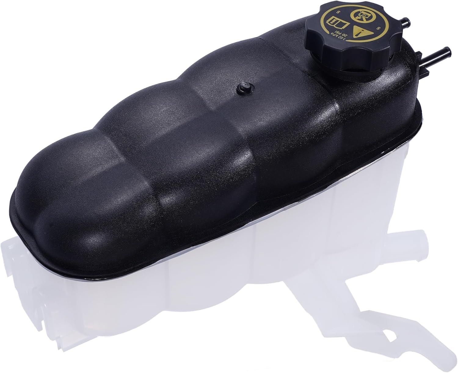 603-973 Coolant Reservoir Tank with Cap Compatible with Chevy Silverado 1500 2500 Tahoe, GMC Sierra 1500 Yukon, Cadillac Escalade Replace 22856231