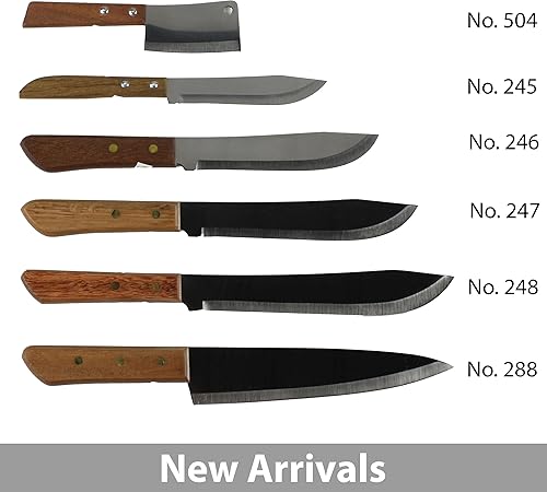 Miniatura 4 de Kiwi cuchillo de chef tailandés de 8", de acero inoxidable, n° 21.