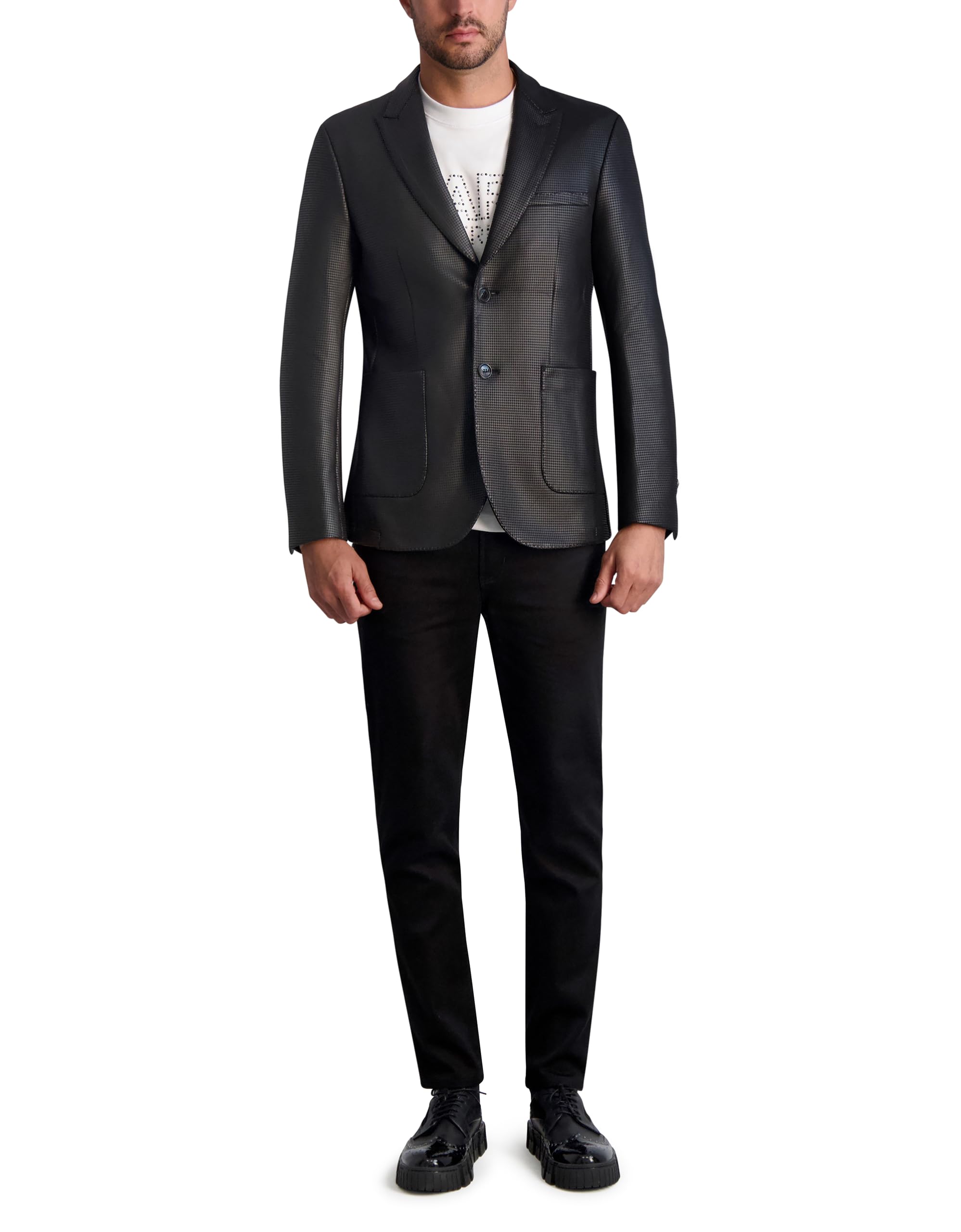 KARL LAGERFELD Coated Blazer