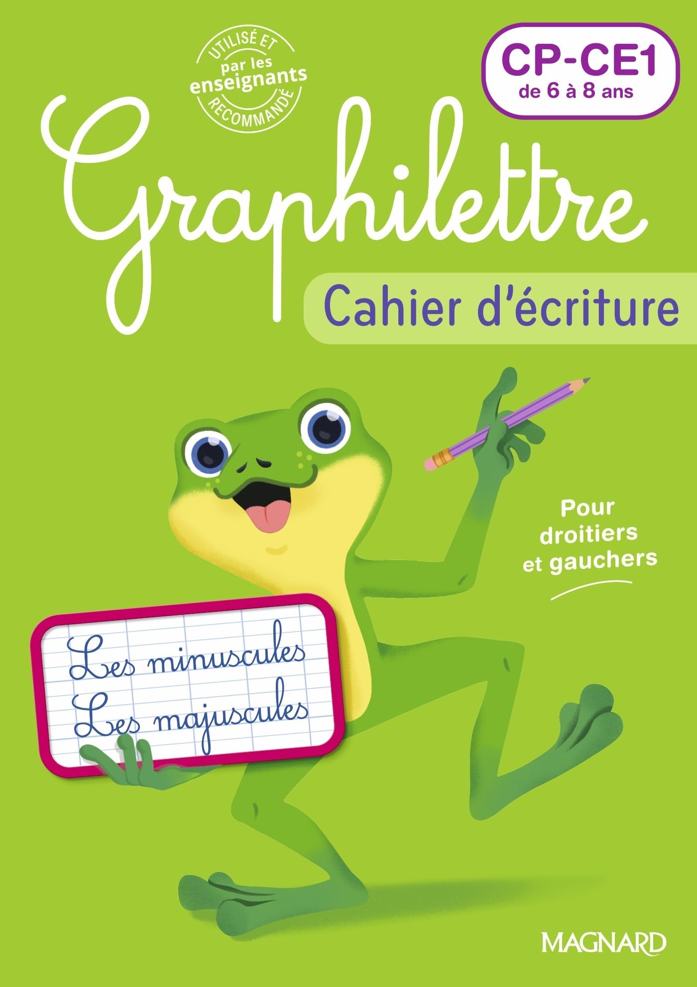 Graphilettre CP-CE1: Cahier d'écriture