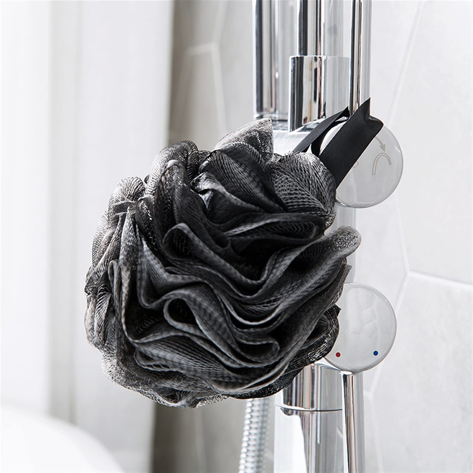 HNGM Badeschwamm 3 stcke Black Bambus Holzkohlefaser Sport Weiches Bad Net  Body Peeling Tool Bath Bath Ball Bad Tuch Wscher Body Cleaning Net:  Amazon.de: Kosmetik