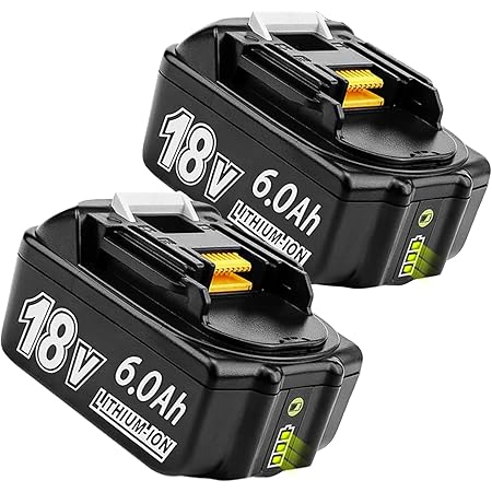Makita BL1860B Akku 18V 5,5Ah - Kompatibler Ersatzakku Mit Ladeanzeige