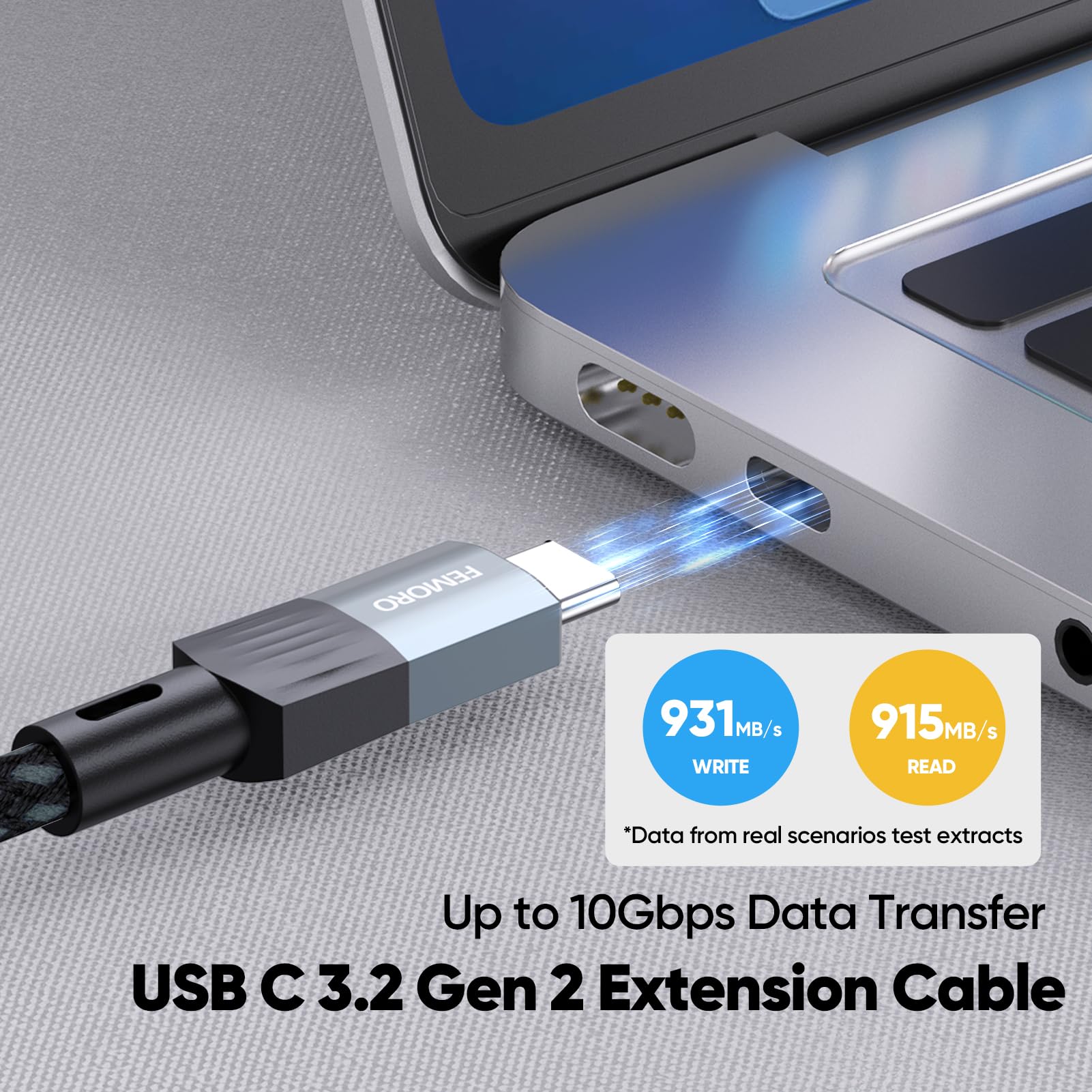 USB-C-Verlängerungskabel N36 (3 m, 1 Stück)