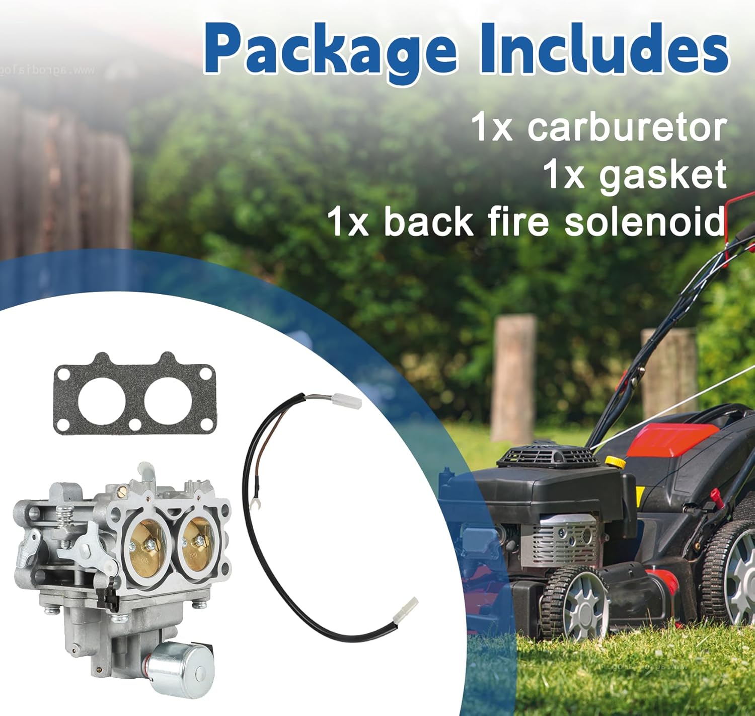 809221 Carburetor Replacement for 845199 844714 842073 843475 Models Card silver