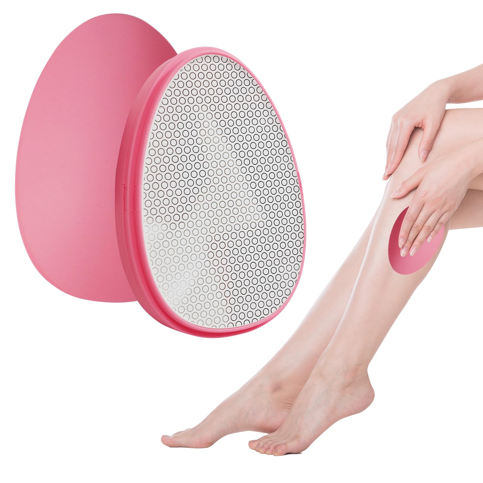 脱毛器 擦るだけ ナノガラス 無痛脱毛器 【2025新モデル 業界注目】 Ouvesa 物理脱毛 肌にやさしい 角質除去 全身対応 男女兼用 小型 軽量 エコ コンパクト 繰り返し使用可能 水洗い可 便利 家庭用 自宅/出張/旅行 （ピンク）