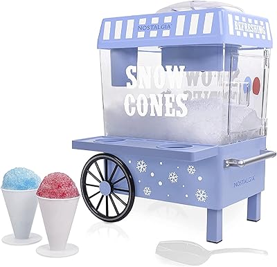 Nostalgia snow cone and shaved ice machine 2024 model
