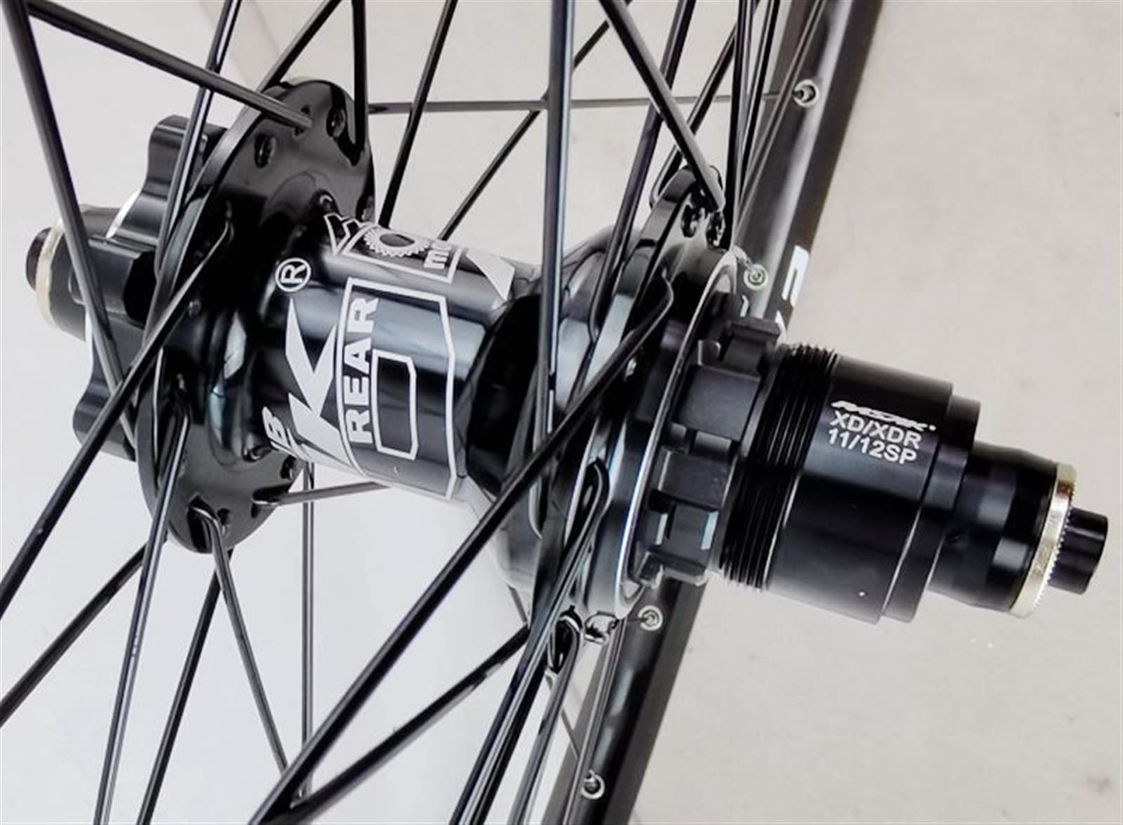 希少前後ディスクホイールセット！F スルーアクスル R クイックリリース